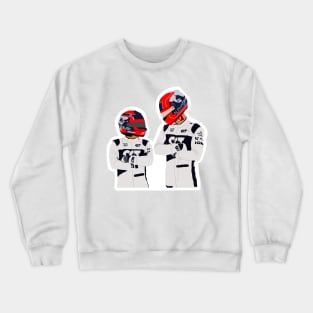 Yuki Tsunoda and Pierre Gasly for Alfa Tauri 2021 Crewneck Sweatshirt